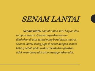 Beralaskan Lantai Yang Penting Enak .